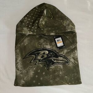 NWT Under Armour Camouflage Baltimore Ravens Hoodie